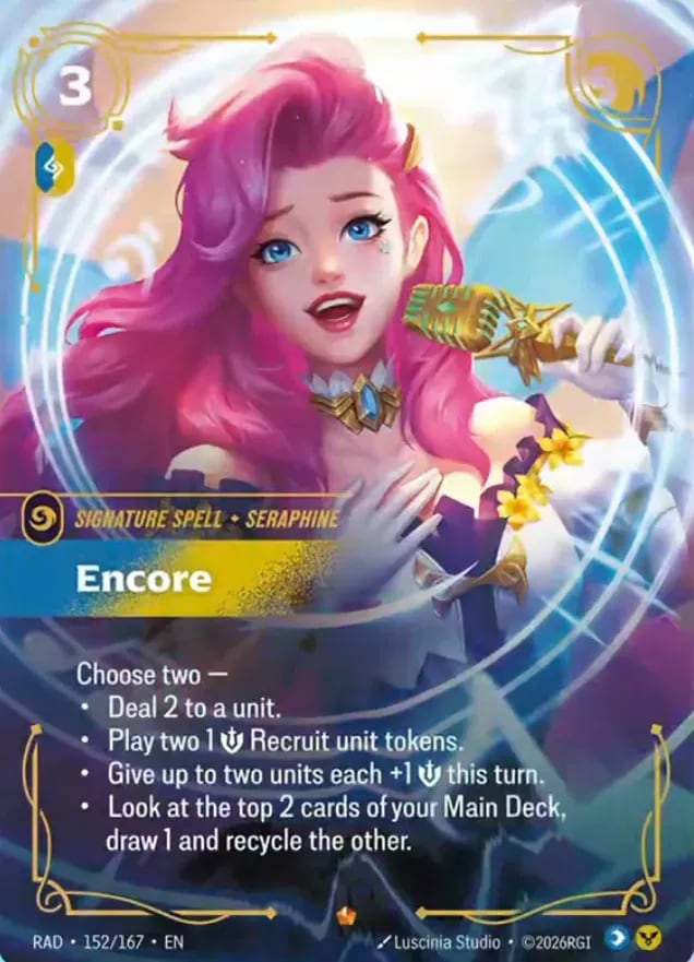 Encore — Riftbound Epic card RAD 152