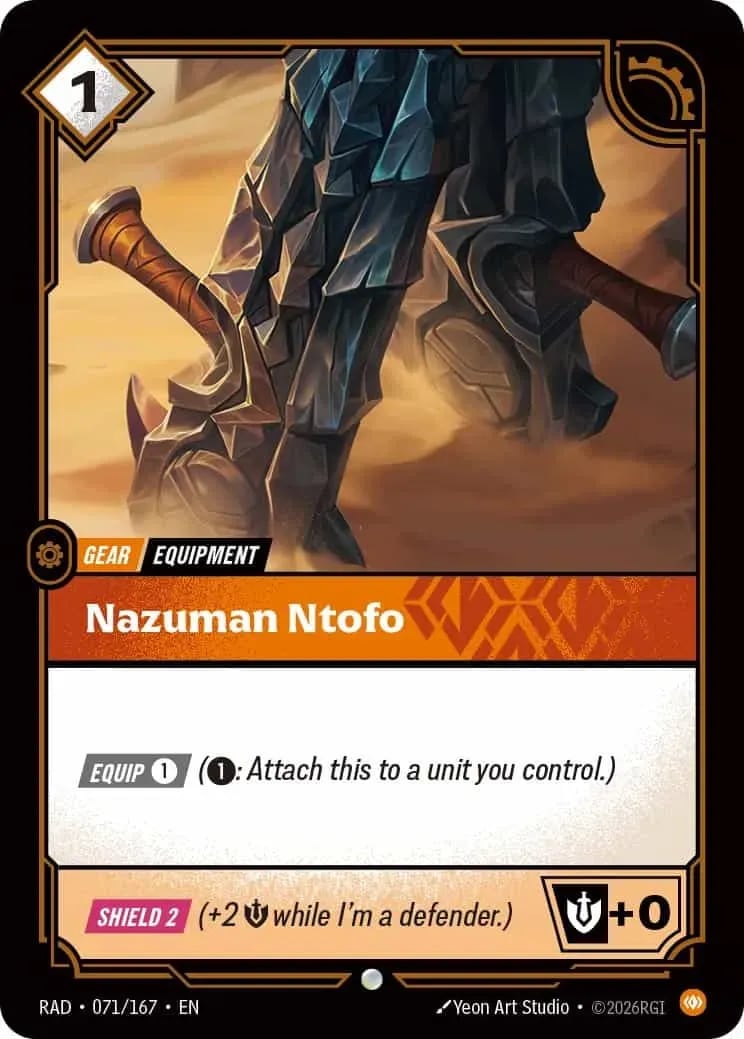 Nazuman Ntofo — Riftbound card RAD 071