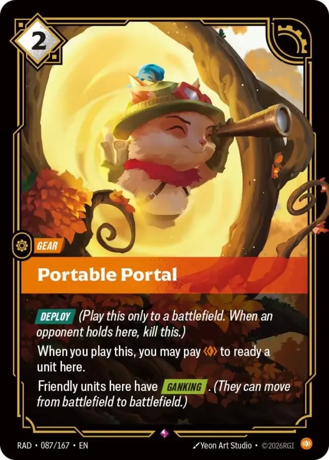 Portable Portal — Riftbound card RAD 087