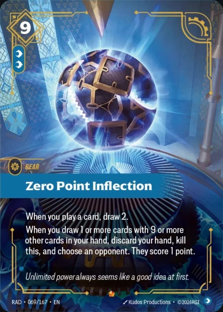 Zero Point Inflection — Riftbound Epic card RAD 069