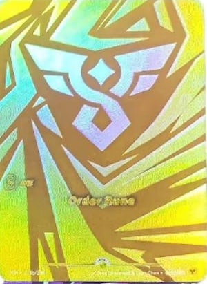 Order Rune — Riftbound promo card OGN 214b