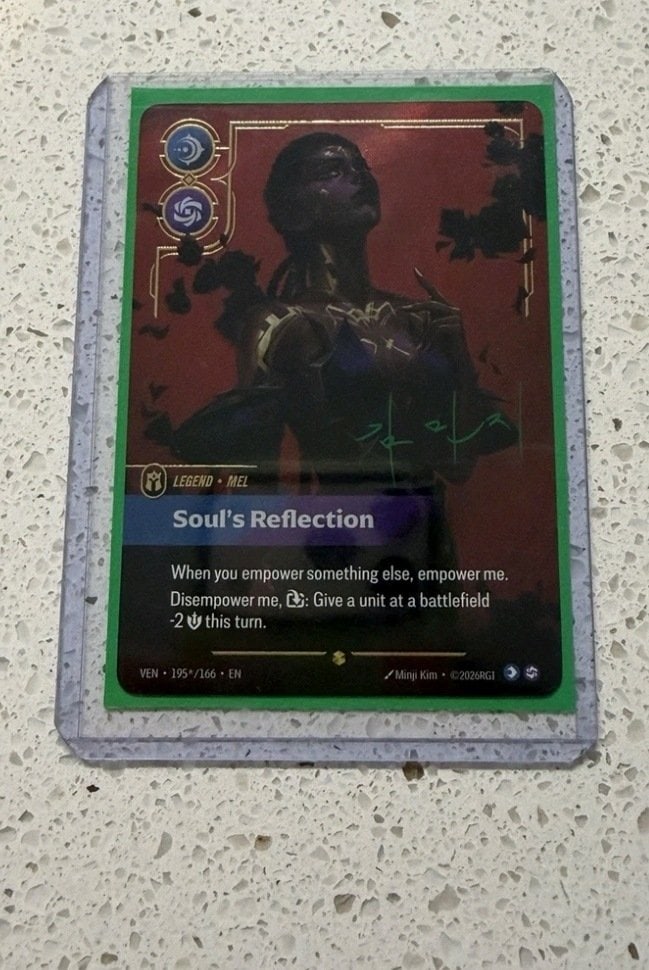 Mel, Soul's Reflection — Riftbound signature card VEN 195